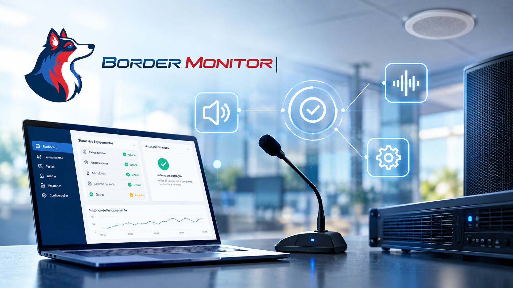monitoramento de equipamentos de áudio malborg blog border monitor